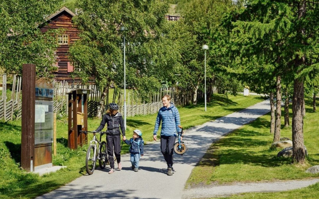 Ustedalsfjorden rundt på sykkel